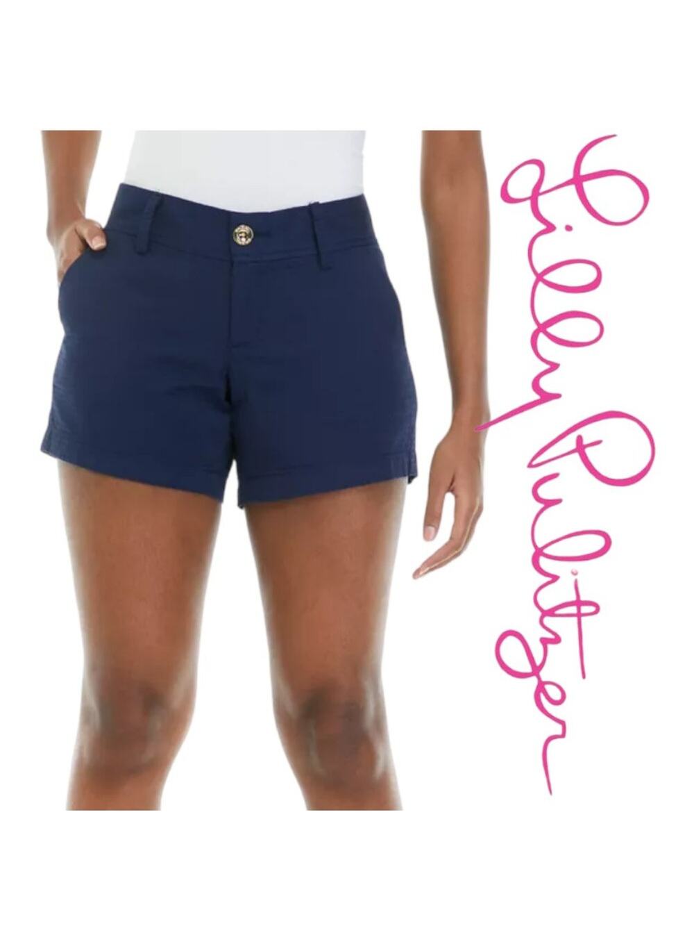 Lilly Pulitzer Callahan Jacquard Shorts Womens Size 0
